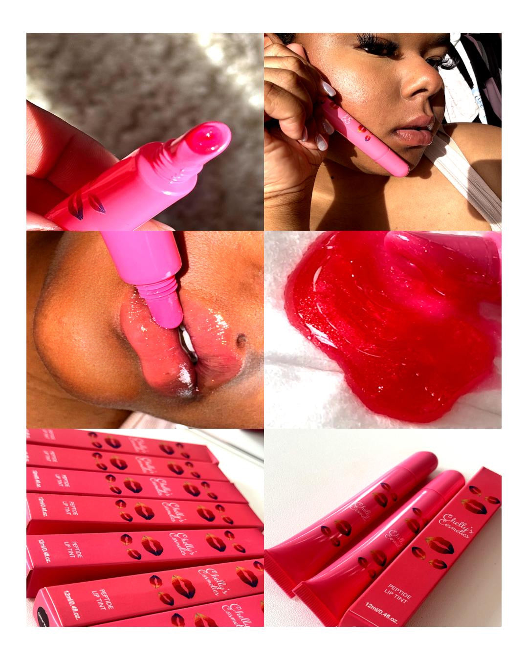 Peptide liptint Glitter kiss