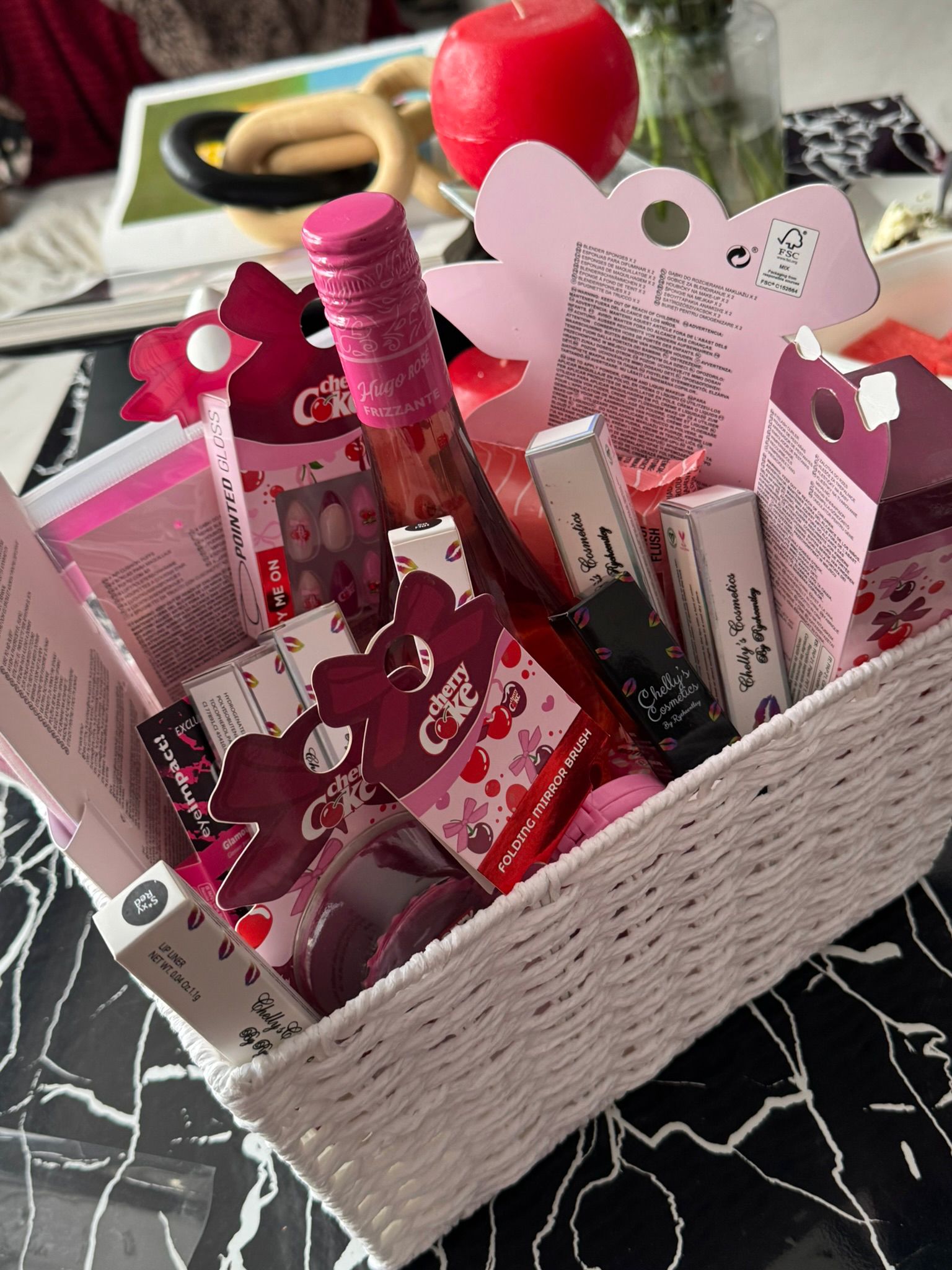 Personalized Make-up Basket