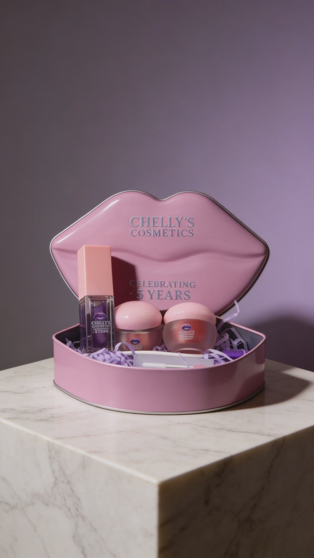 Chelly’s Cosmetics Limited Edition 5-Year Anniversary Gift Set